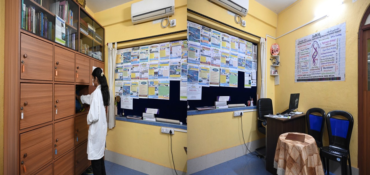 HR Room-Entrance and Mini Library